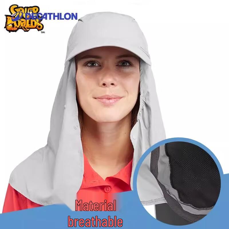 Decathlon Unisex UV Protection Breathable Outdoor Hat