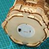 Magische Vintage beleuchtete Laterne 3D Holzpuzzle DIY Lampe Modell Montage Baustein Schreibtisch Dekoration Kits Geschenk