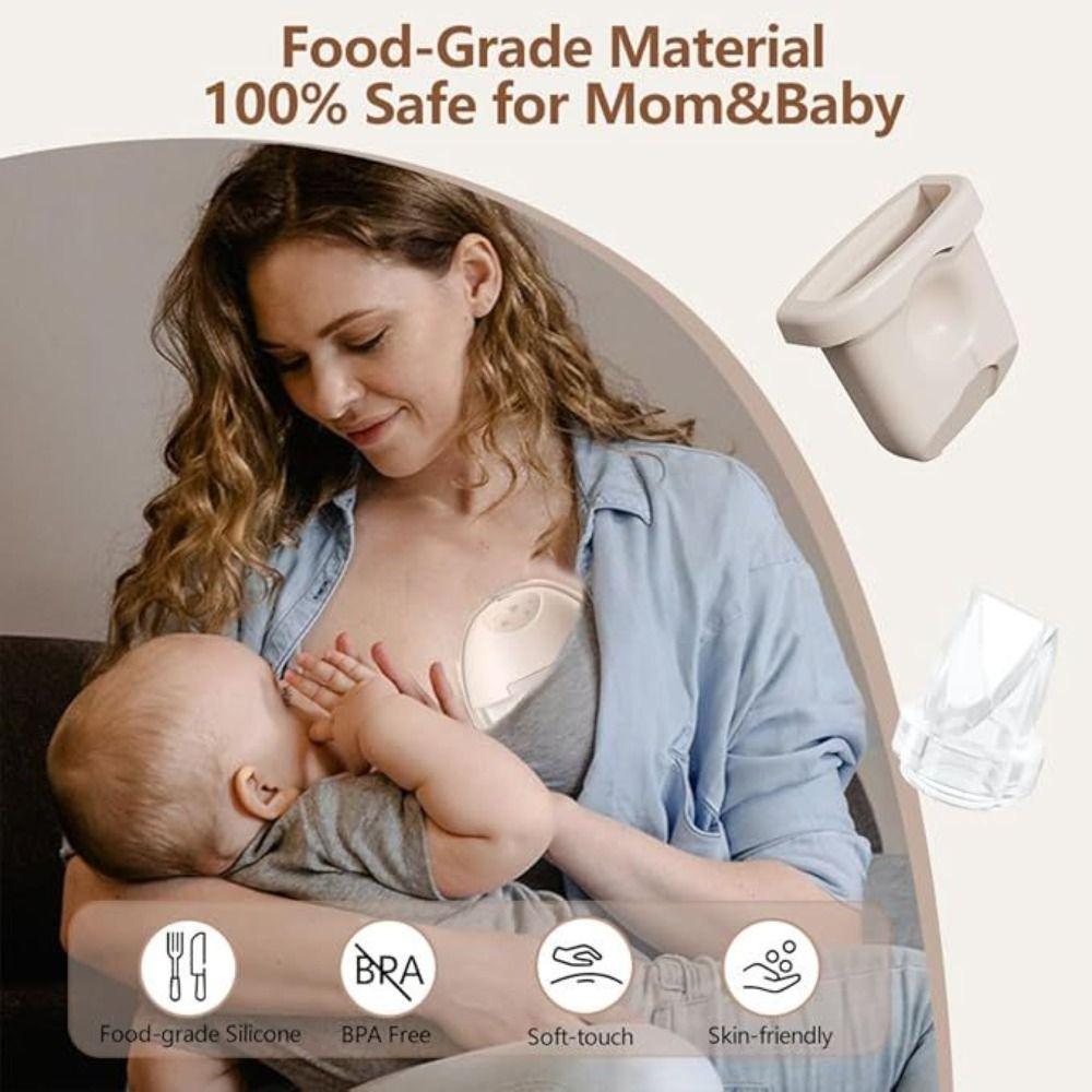 Silicone Diaphragms Compatible Replacement Kit BPA Free Breast Pump Parts  Travel
