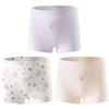 Labby Girls' Cotton Boxer Briefs 3-Pack