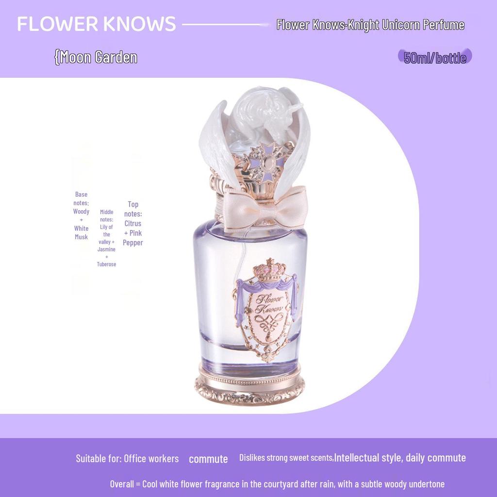 Hua Zhi Xiao Unicorn Perfume: Floral & Fruity Scent with Red Berry & Moon Garden Notes, Fresh & Long-lasting Aroma - Perfect Gift