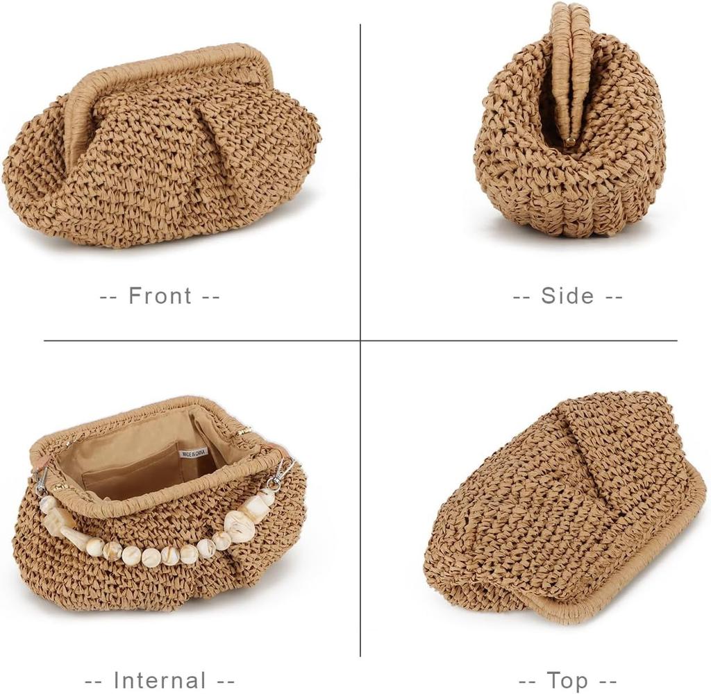 Summer Beach Woven Bag Chain Shoulder Bag
