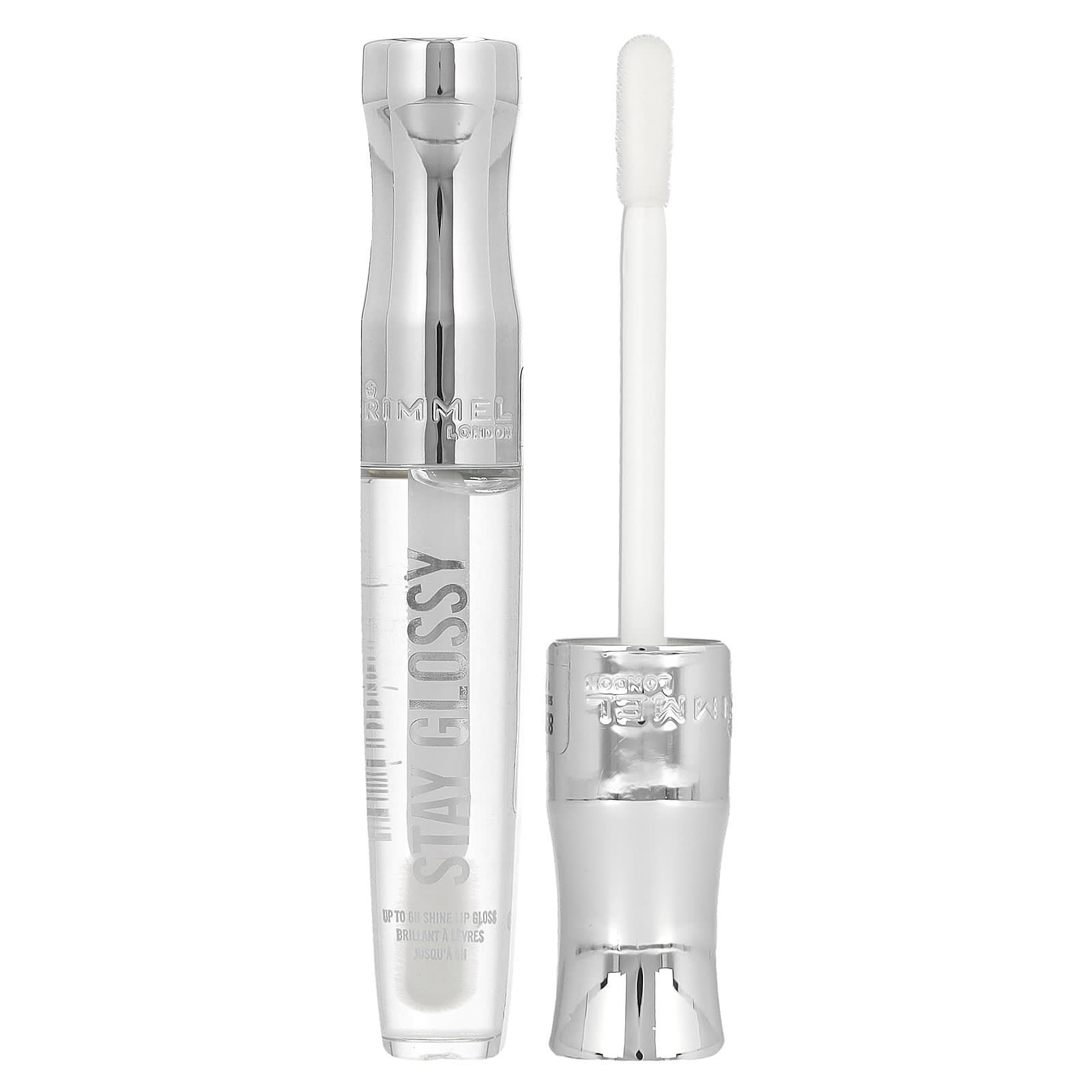 

Rimmel London, Блеск для губ Stay Glossy, 820 Seduce Me, 0,18 жидк. унции (5,5 мл)