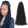 Butterfly Locs Häkelhaar Häkel Butterfly Faux Locs Haar Häkel Flecht Haar Butterfly Locs 24 Zoll