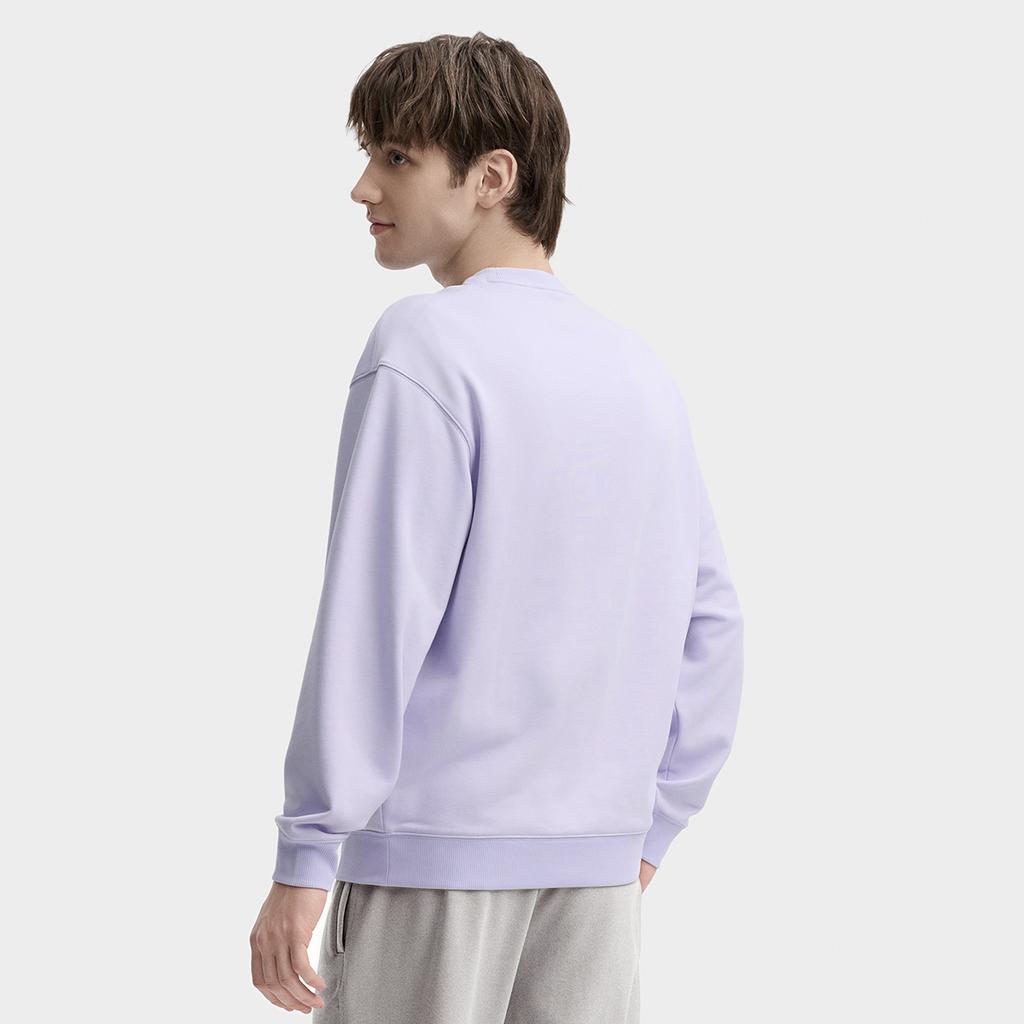 New FILA Sweatshirt Men's Light Taro Purple F11U439204FPR