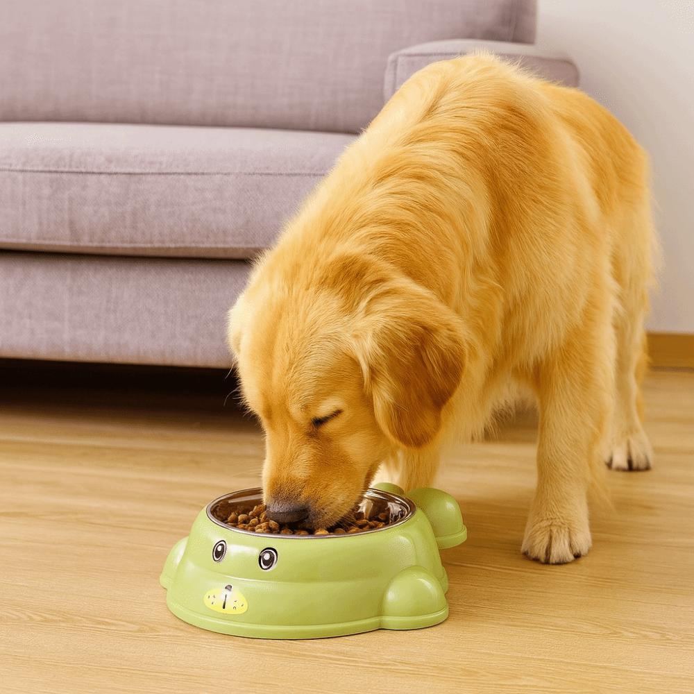 Non-slip Cat Water Bowl Anti Tip Dog Food Bowl Anti-Spill Pet Feeder Feeding Drinking