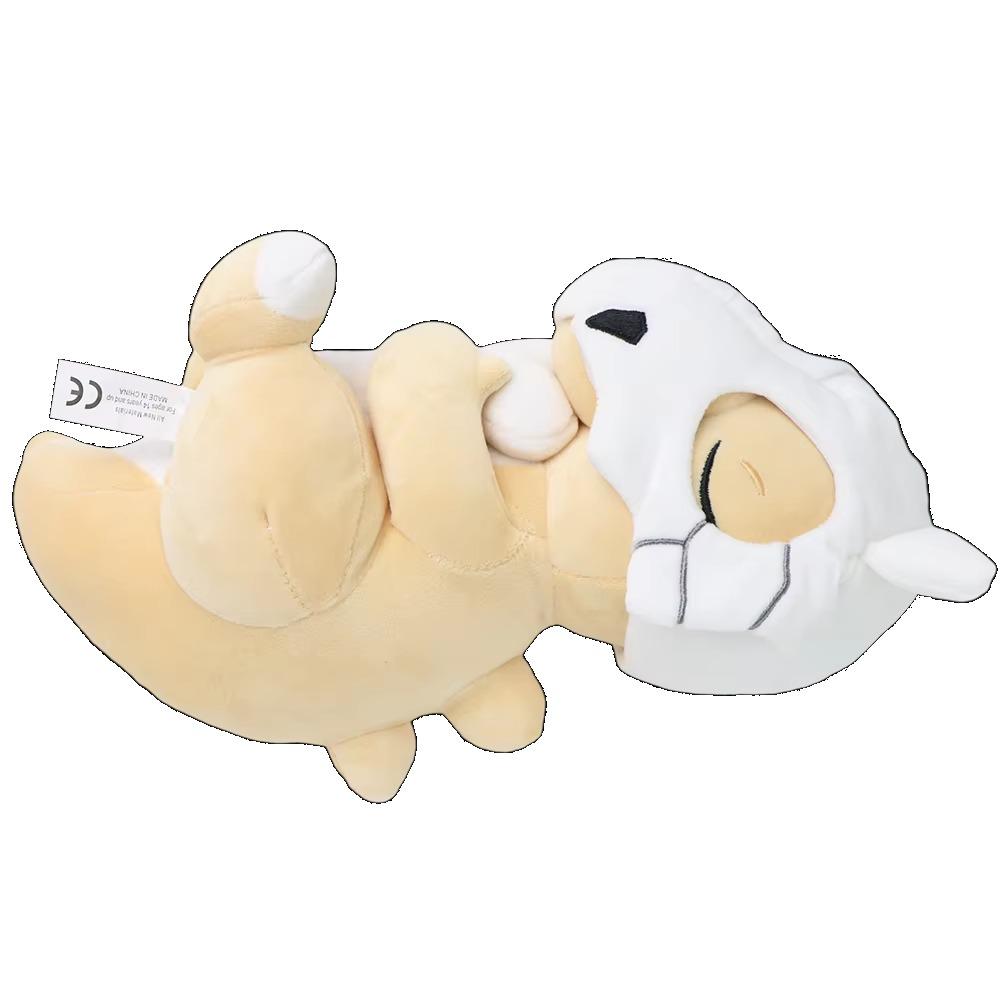 Cubone Sleeping Plush Toy Stuffed Soft Cartoons All Star Collection for Boys Girls Birthday Gift 10" Inch