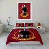 Jim Morrison Red Retro Print Bedding Duvet Cover Set Duvet Cover Pillowcases  (1*Duvet Cover 2*Pillowcases, without duvet insert)