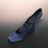 Fashion 2025 Summer Retro Satin Square Toe Lace-up Ballet Casual Outwear Flat Heel Women's Singles