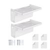 Acrylic Wall Mounted Electric Toothbrush Holder Modern Design Toothbrush Stand for Home Bathroom Storage Accessories P9YB