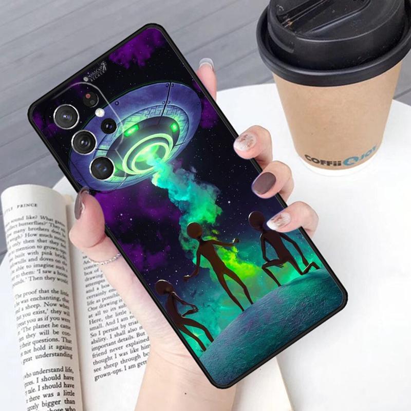The X Files I want to Believe phone case Cover For Samsung Galaxy S24 S25 Ultra S21 S22 Ultra S10E Note 10 Plus Note 20 FE S23