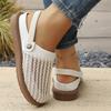 Zapatos Casuales Vintage de Moda para Exteriores para las Cuatro Estaciones, Mules, Zuecos para Mujer