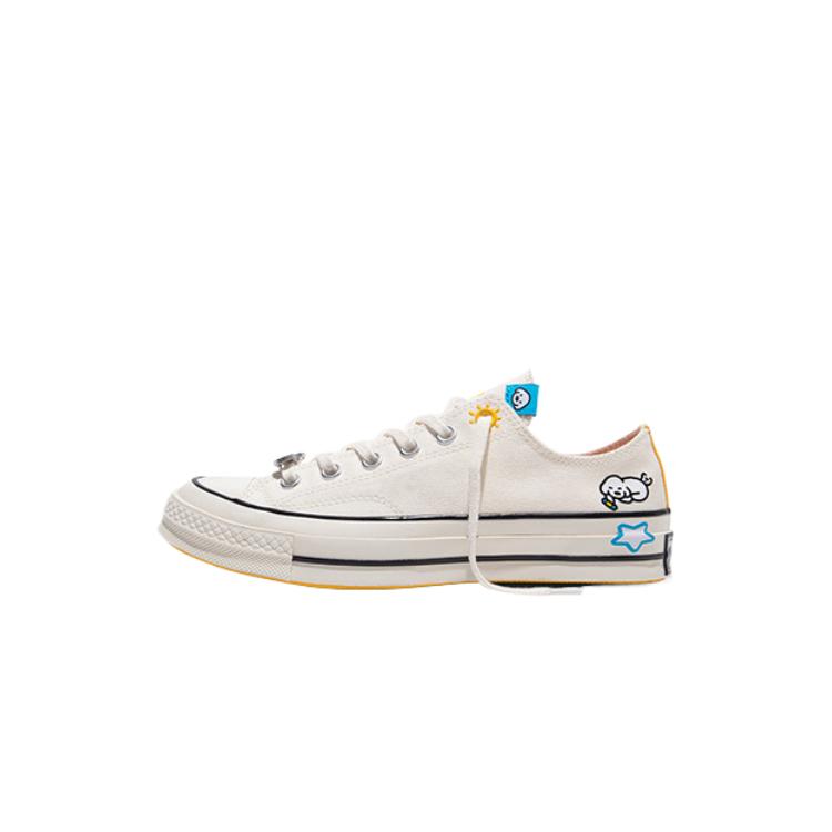 Converse Chuck 70 Minimalist Fresh Lace-Up Round Toe Cushioning Low-Top Canvas Shoes Unisex sneaker A21362C 40