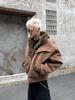 Unisex American-Style Hooded Cotton Jacket - Casual, Loose-Fit & Trendy Outerwear