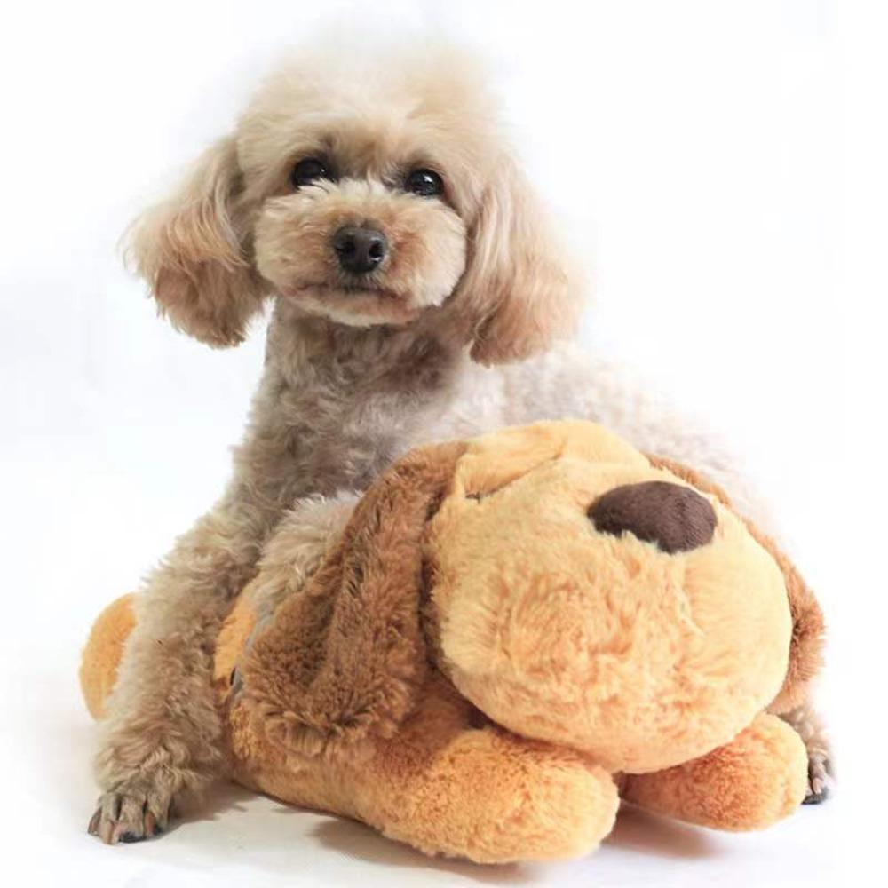 

Simulation Pet Soothing Plush Doll Rhythmic Pet Heartbeat Puppy Sleep Aid Doll bear