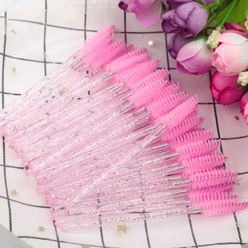 Eyelash Brushes False Eye Lashes Extension Tools Eyebrow Brush Mascara Wands Applicator Spoolers Lashes Cosmetic Tool