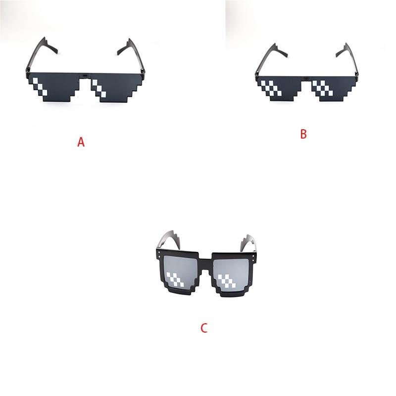 Occhiali da Vista Pixel Mosaico Vintage con Design Unico a Quadri per Stile Unisex