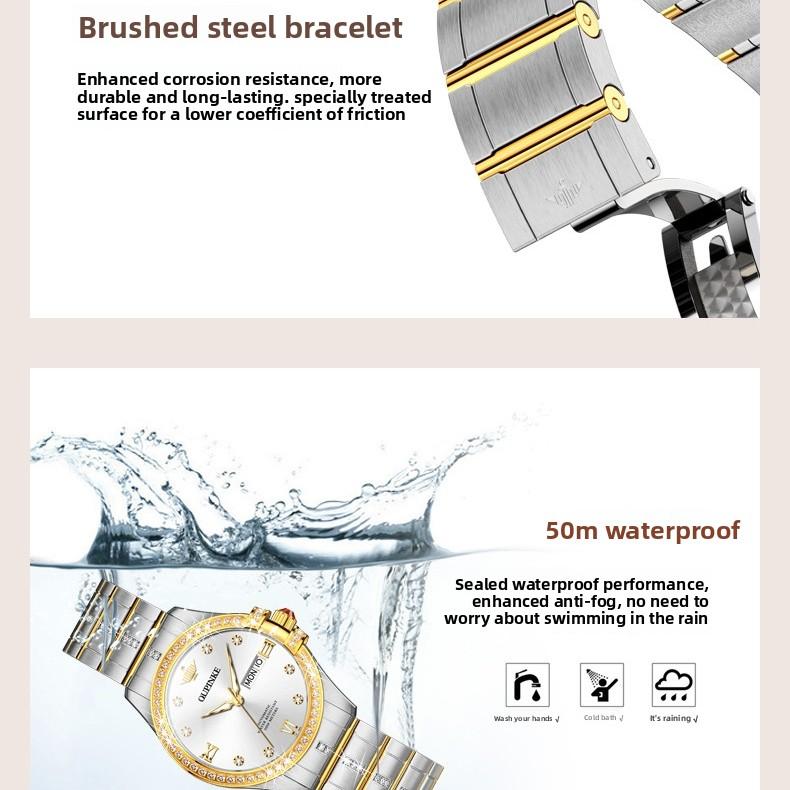 OUPINKE Women's Watch Waterproof Automatic Mechanical Watch for Women