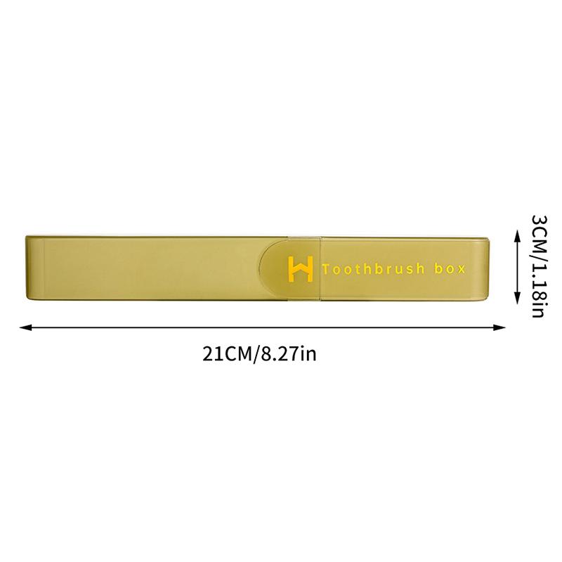 Travel Portable Toothbrush Box Storage Dust-Proof Case Bathroom Accessories Protector Toothbrush Tube Cover Travel Storage