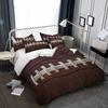 Rugby American Football Sports Quilt Cover Bedding 3D Printing Three-Piece Home Textile