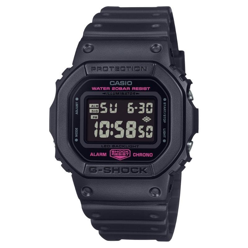 

Часы CASIO Overseas Модель G-SHOCK DW-5600PK-1 Мужские [Товар]
