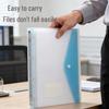 A4 Transparent Document Organizer - Leaf Folder, Office Storage, Test Paper Holder