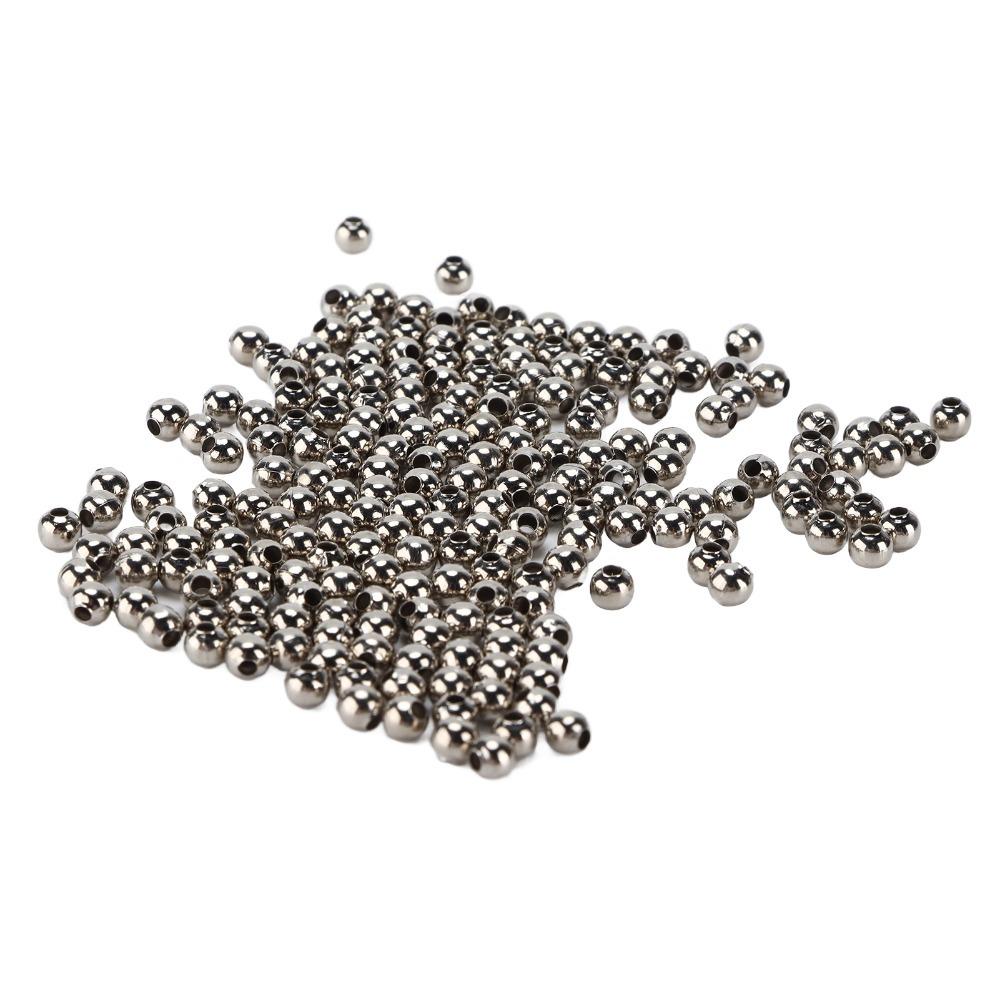 200pcs 4mm Size Seed Beads Smooth Round Partition Beads Jewelry Tools Spacer Beads  Bracelet Making