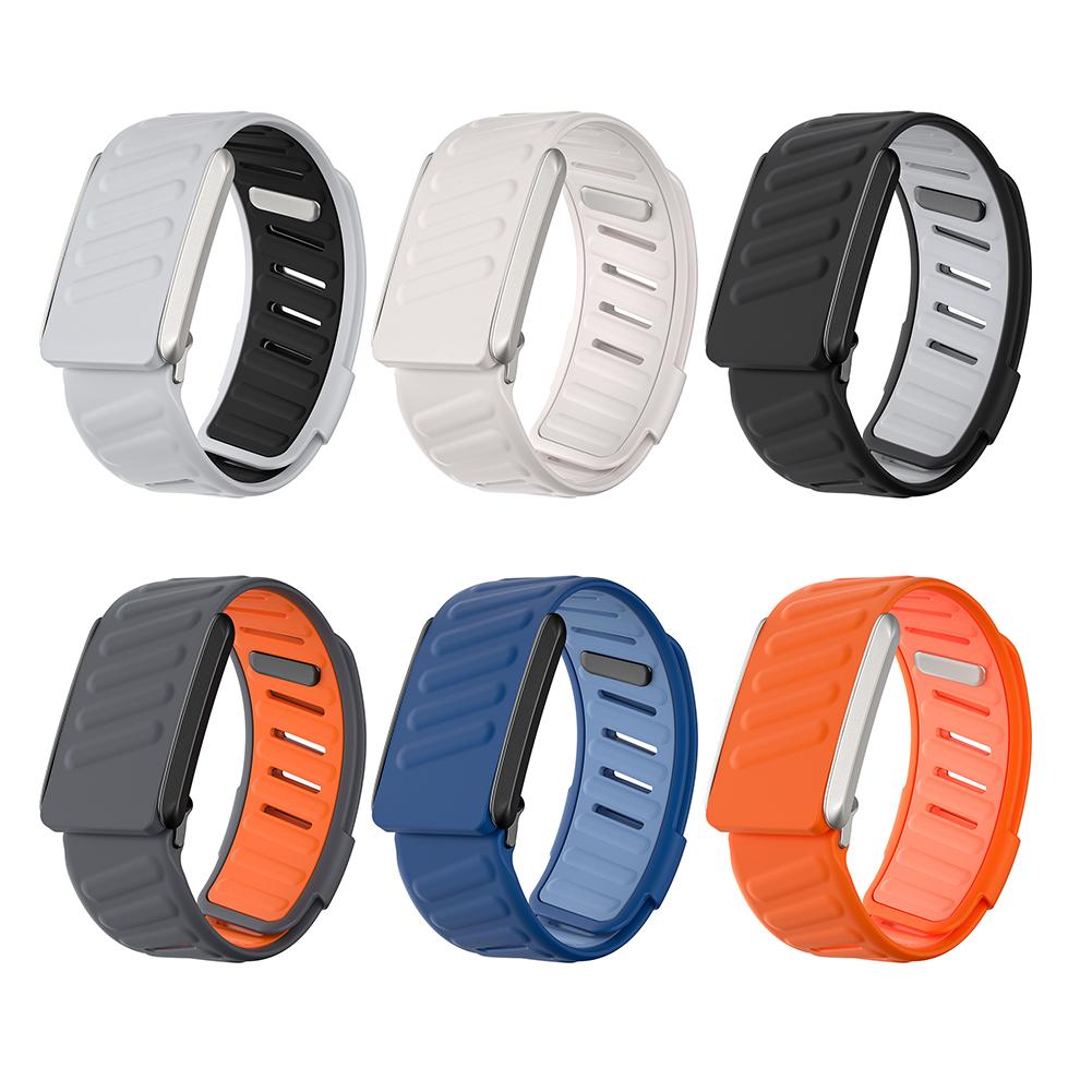 Silicone Wrist Band Adjustable Strap Waterproof Breathable Sport Wristband Fitness Tracking Strap Band Replacement for Whoop 4.0