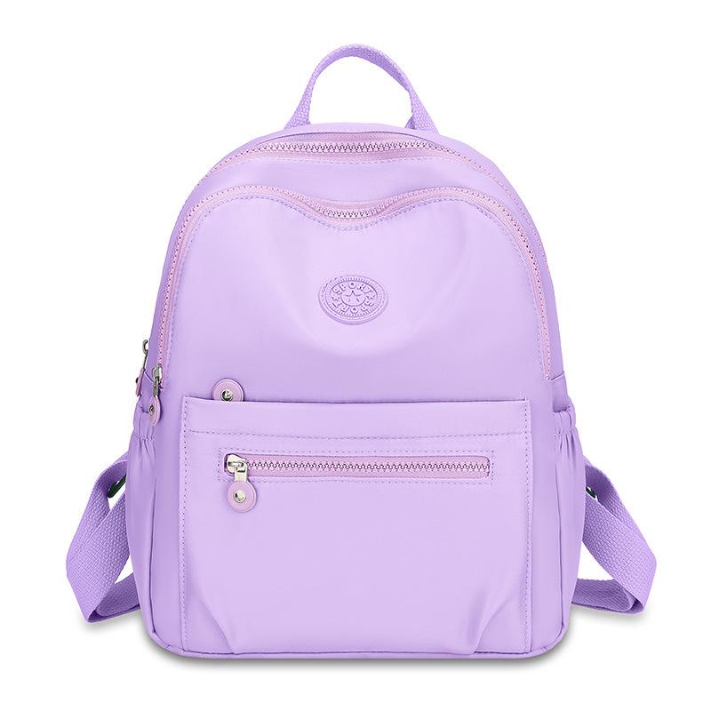 New Women's Casual Backpack Outdoor Travel Backpack Fresh Korean Women's Bag Nylon School Bag