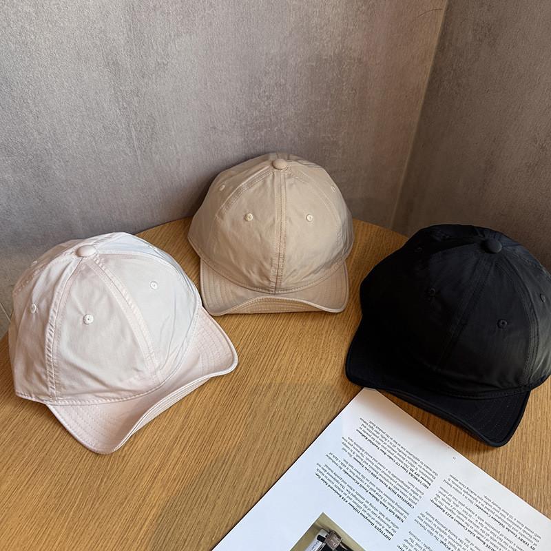 Outdoor Baseball Cap With Sun Protection And Breathable Polyester For Summer Casual Wear