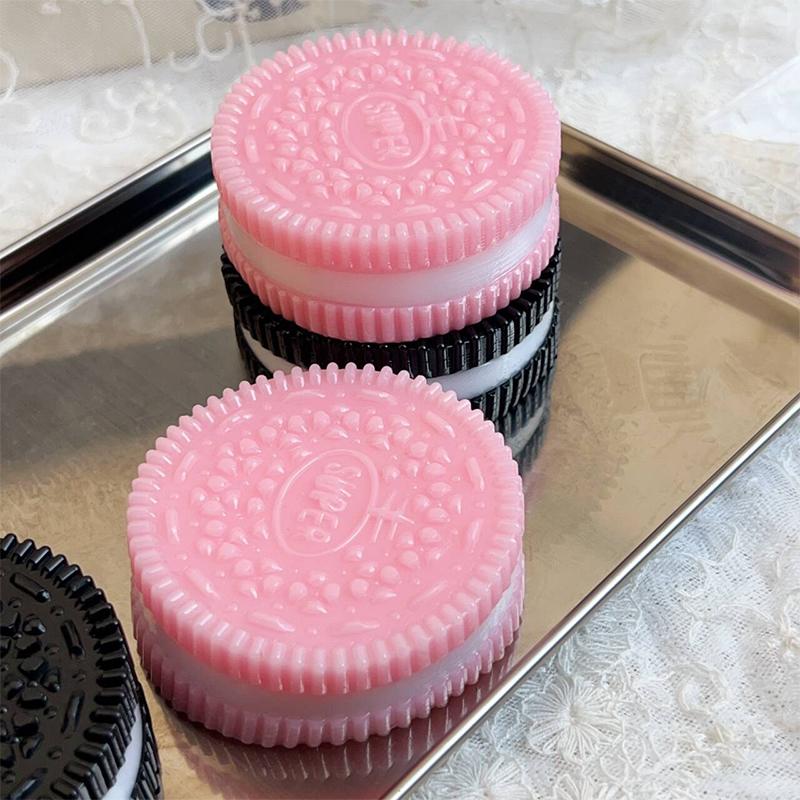 Handmade Tpr Big Cookies Squishy Decompressing Stress Relief Toy Mochi Taba Squeeze  Fidget Toy Biscuit Pinching Toy