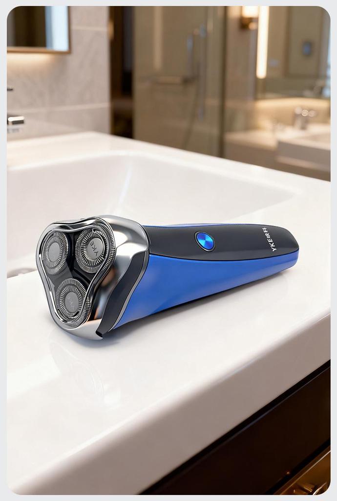 Rechargeable Electric Shaver and Beard Trimmer for Men