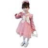 Autumn 2023 Princess Dress: Stylish Puffy Skirt for Girls