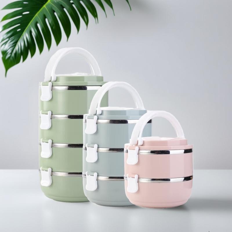 SIFAR Japanese-Style Insulated Bento Lunch Box 1-Layer