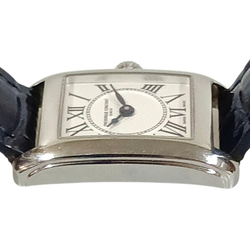 Used FREDERIQUE CONSTANT Frederique Constant FC-200X1C12/4/6 Classic Carre Quartz Ladies Watch Genuine / C1050