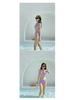 New Hot Onsen High-Waist Women’s Split Bikini - Special Fabric Swimsuit