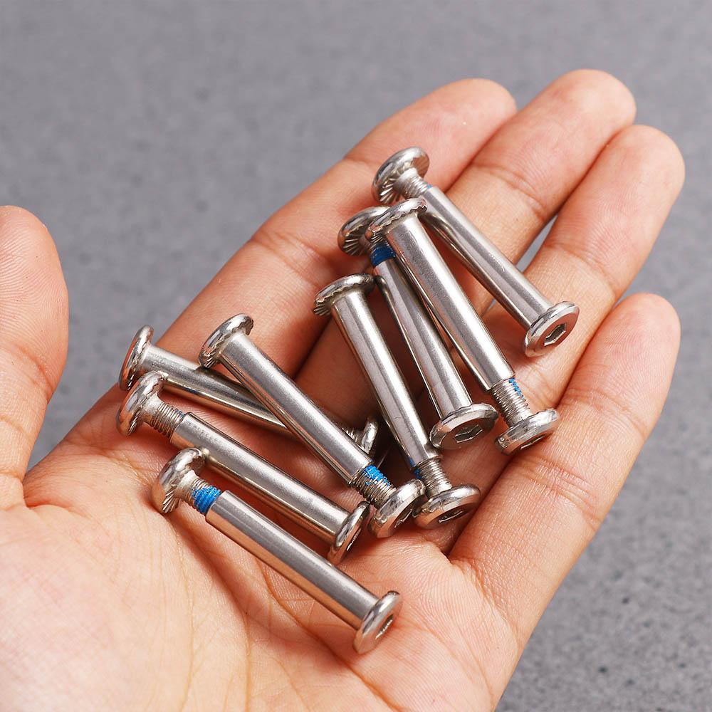 Skates Roller Blades Skate Shoes Spacer Skate Shoes Axles Male And Female Screws Inline Skate Screw