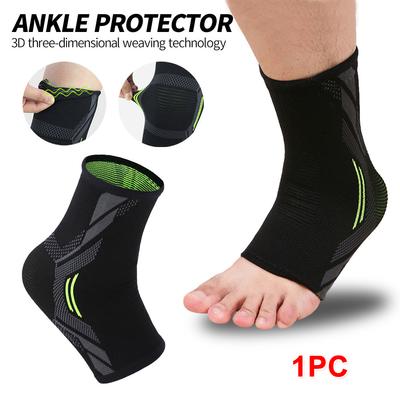 Cinturino di compressione per caviglia, protezione per distorsioni del tendine d'Achille, lavoro a maglia 3D, per ciclismo, yoga, basket, pallavolo, corsa, sport, fitness
