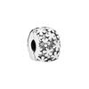 Clips Flori Explozie Cataramă Fixare Floare Margaretă Pandantiv Argint 925 Stil Unisex Cuplu Argintiu 790533