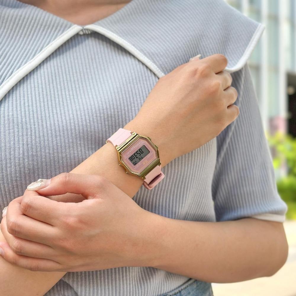 Autorisierter Distributor [Ice Watch] Ice Watch Digital Damen 022056 Ice Digit ICE Digit Brush Pink Small