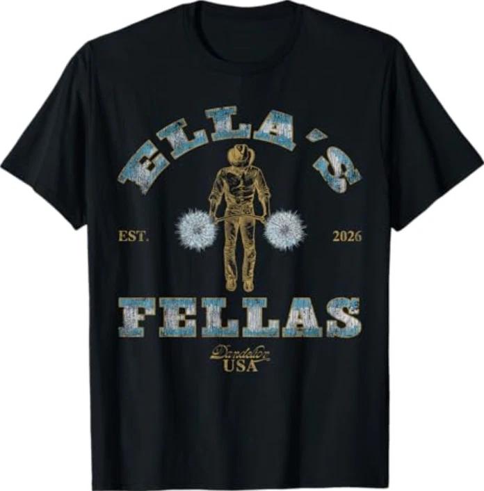 Elia s Fellas Western Cowboy Country Retro Vintage Funny T- Shirt XL