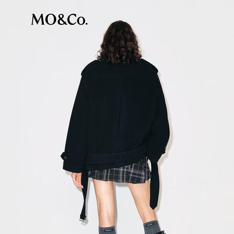 MO&Co. Wool Cashmere Blend Cardigan