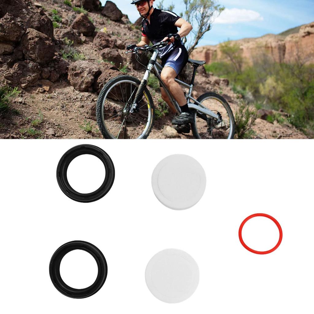 Mountain Bike Suspension Front Fork Dust Seal Seal Sponge Ring 34mm Inner Tube Dust Cover Maintenance Repair Parts