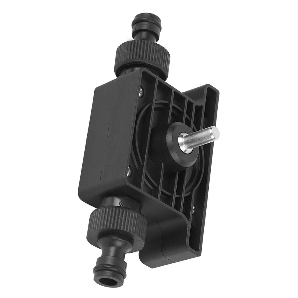 Portable Electric Drill Driven Type Pump Compact Water Oil Pump with 2pcs ConnectorBlack Oil Pump
