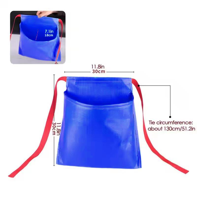 Fruit and Vegetable Picking Apron Agricultural Waist-Type Vegetable Picking Bag and Fruit Picking Bag Kitchen Waterproof Apron