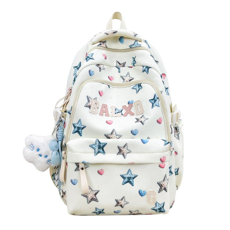 Schoolbag Girls Schoolbag 1011 New High School Students High Value Ins Wind Backpack High School Students Large Capacity Backpack
