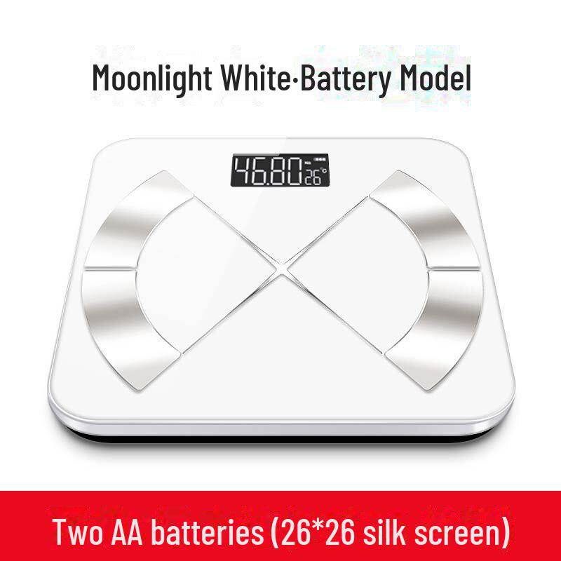 Upgraded Smart Rechargeable Body Fat and Weight Scale - Accurate Electronic Scale for Home Use