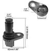 Enhances Fuel Efficiency Crankshaft Sensor For NV200 1.8L 2.0L Engine Applications Construction 23731-1VA0A 23731-EN20A