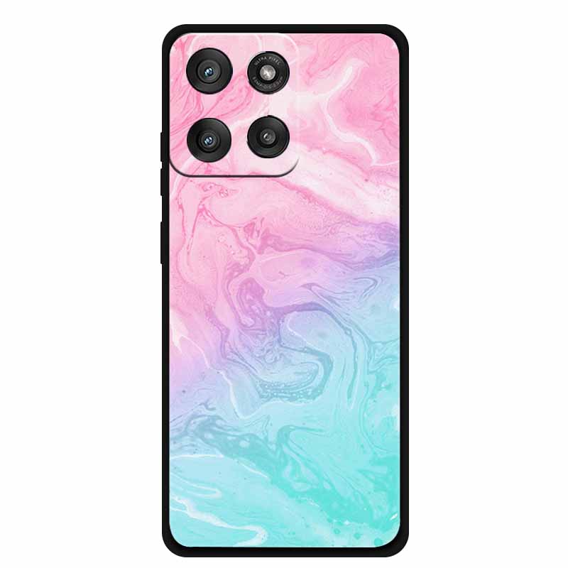 For Motorola Edge 60 Stylus Case Marble Painted Silicone Back Cover Case for Edge 60 Stylus Case Back Coque Edge 60 Stylus Cases