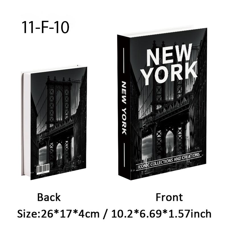 Bauhaus Decorative Books Open Luxury Fake Book Storage Box Home Decor Matisse Boho Monet Coffee Table Shelf Interior Decoration